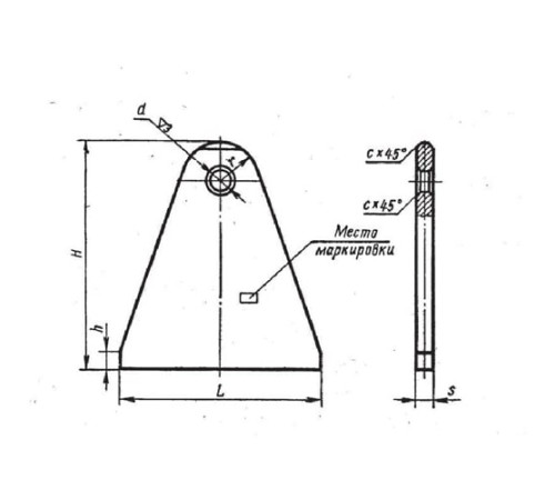 Плавники приварные с накладкой в Кобрине от Спецметаллстрой
