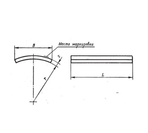 Накладки блоков приварных подвесок трубопроводов в Кобрине