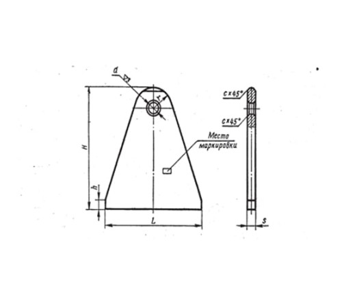 Приварные плавники блоков подвесок вертикальных трубопроводов в Кобрине