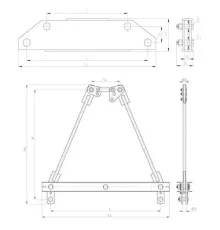 Коромысла типа 2КД2