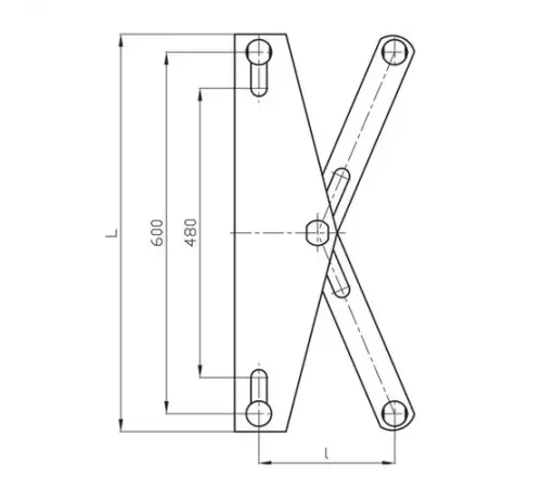 Коромысла типа 2КЛ для ЛЭП в Кобрине