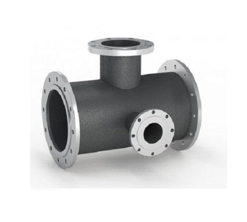 Тройники фланцевые с пожарной подставкой чугунные в Кобрине