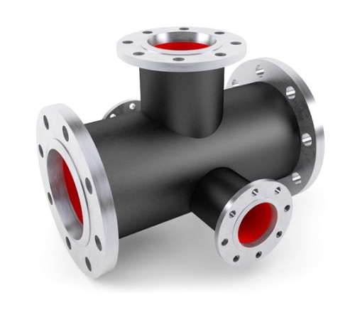 Кресты фланцевые с пожарной подставкой чугунные в Кобрине