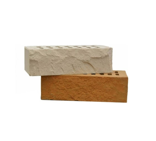 Облицовочные силикатные пустотелые рельефные еврокирпичи в Кобрине