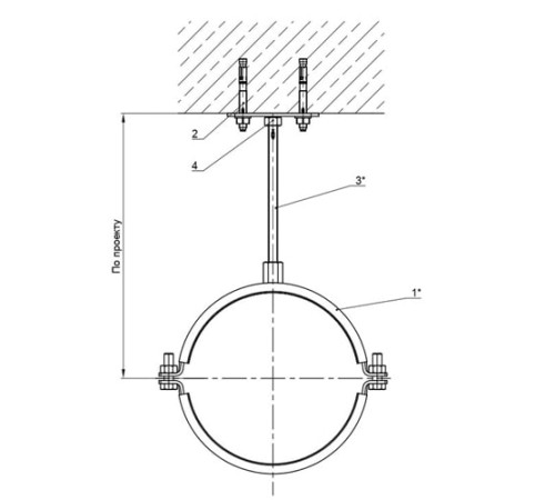 Крепления трубопроводов к перекрытию в Кобрине для юрлиц
