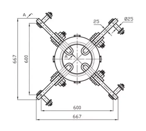 Коромысла лучевые типа КЛ в Кобрине для ЛЭП