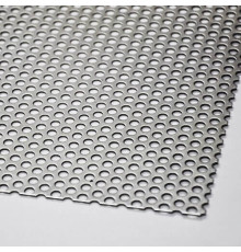 Оцинкованный перфорированный лист Rv 1х2 м