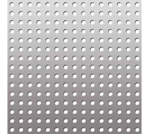 Перфорированные листы RV с круглыми отверстиями 1х2 м в Кобрине