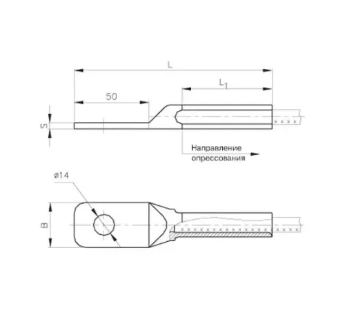 Аппаратные зажимы типа А1М в Кобрине для ЛЭП