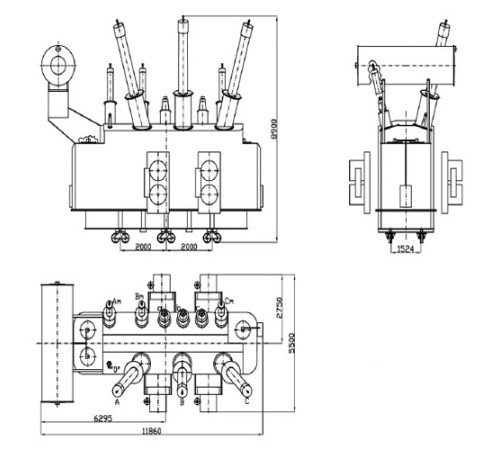 Силовые автотрансформаторы 220-500 кВ в Кобрине