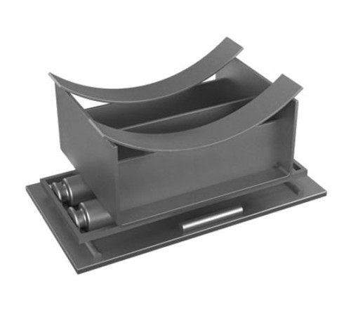 Двухкатковые опоры для трубопроводов в Кобрине