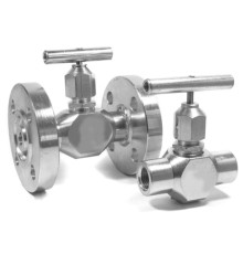 Игольчатый фланцевый вентиль-клапан