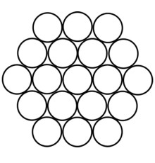 Канаты одинарной свивки спиральные