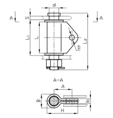 Узлы крепления типа КГН