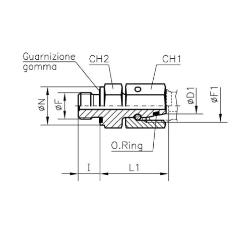 Штуцеры ввертные с уплотнением TN426 M в Кобрине