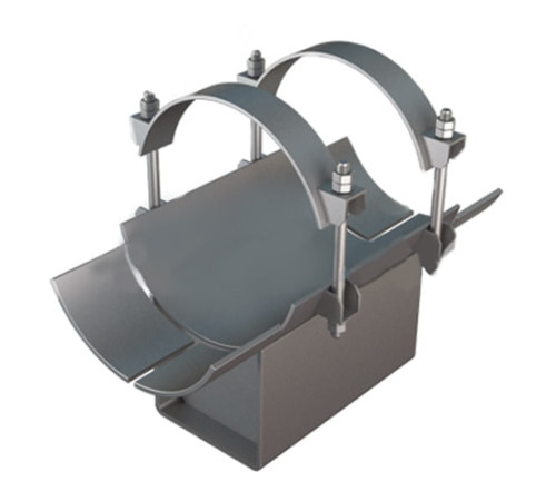 Неподвижные хомутовые опоры в Кобрине для трубопроводов