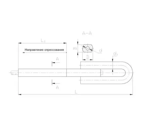 Натяжные прессуемые зажимы типа НС в Кобрине