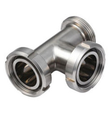 Оснащенный тройник гайка-резьба