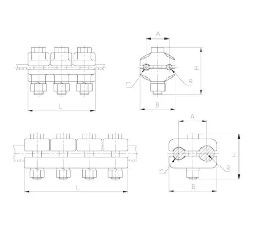 Плашечные зажимы типа ПАМ в Кобрине и Беларуси