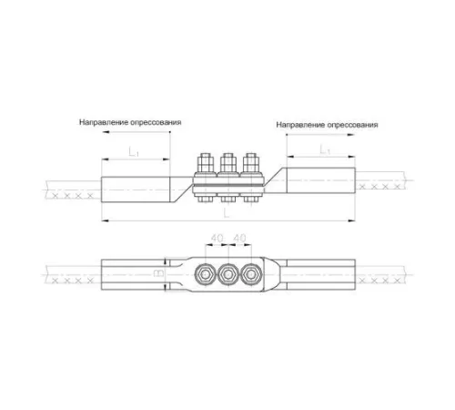 Переходные зажимы типа ПАС для ЛЭП в Кобрине и Беларуси