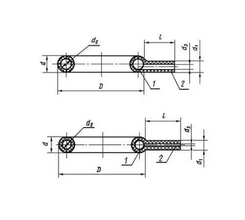 Резинотканевые прокладки полые круглого сечения в Кобрине