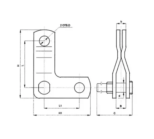 Промежуточные звенья ПТМ для ЛЭП в Кобрине