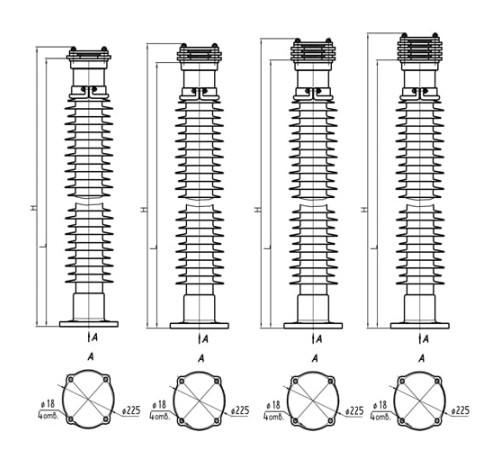 Шинные опоры ШО 110-132 кВ в Кобрине для юрлиц