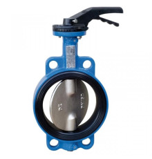 Штампосварные поворотные затворы с резиновым уплотнителем