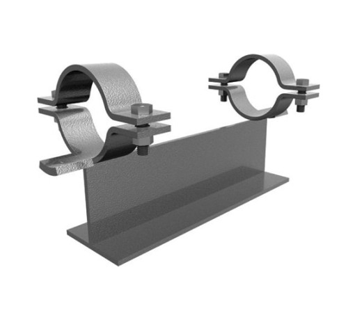 Тавровые хомутовые неподвижные опоры в Кобрине