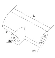 Теплоизоляционные переходные тройники