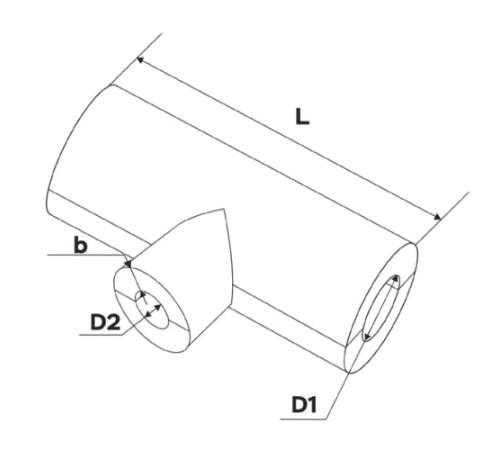 Теплоизоляционные переходные тройники в Кобрине