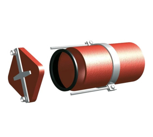 Безраструбные заглушки с прижимными скобами в Кобрине