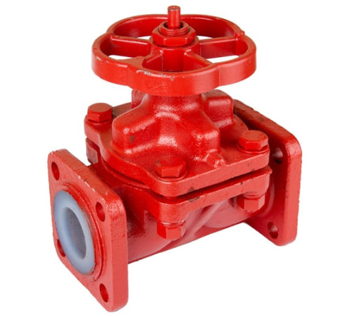 Запорные мембранные футерованные вентили-клапаны в Кобрине